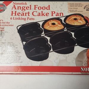 Norpro angel food heart cake pan